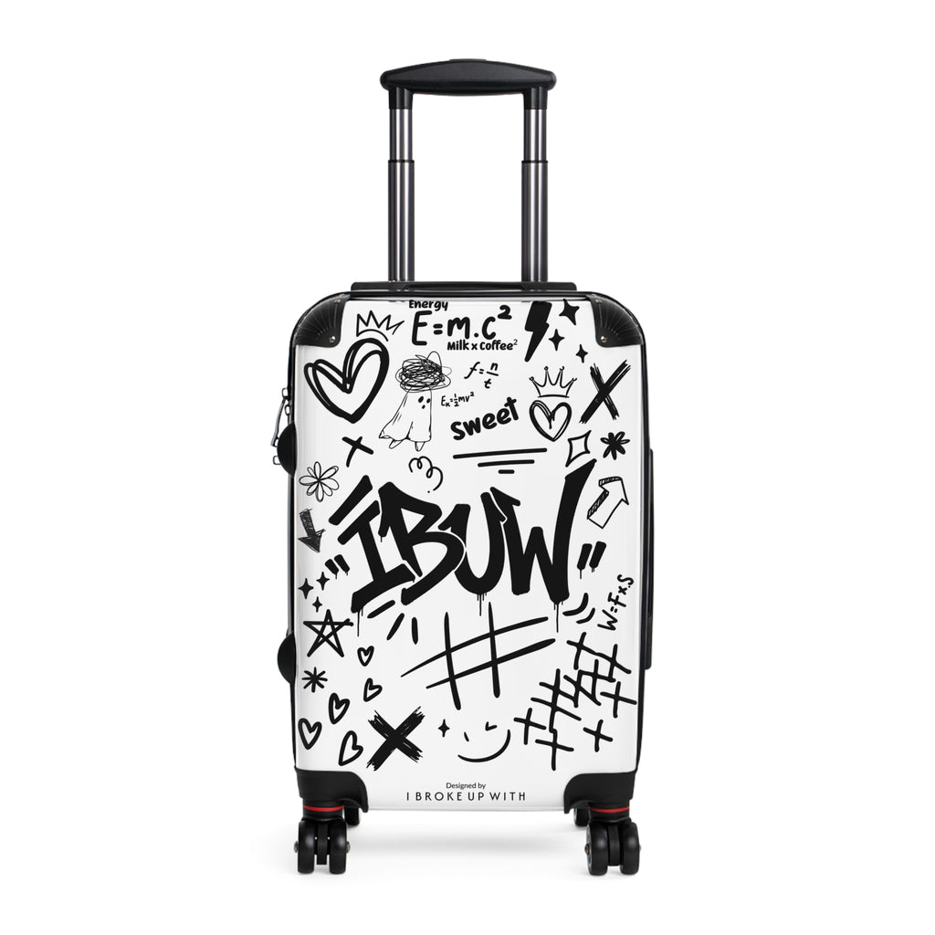 IBUW Graffiti Travel Suitcase