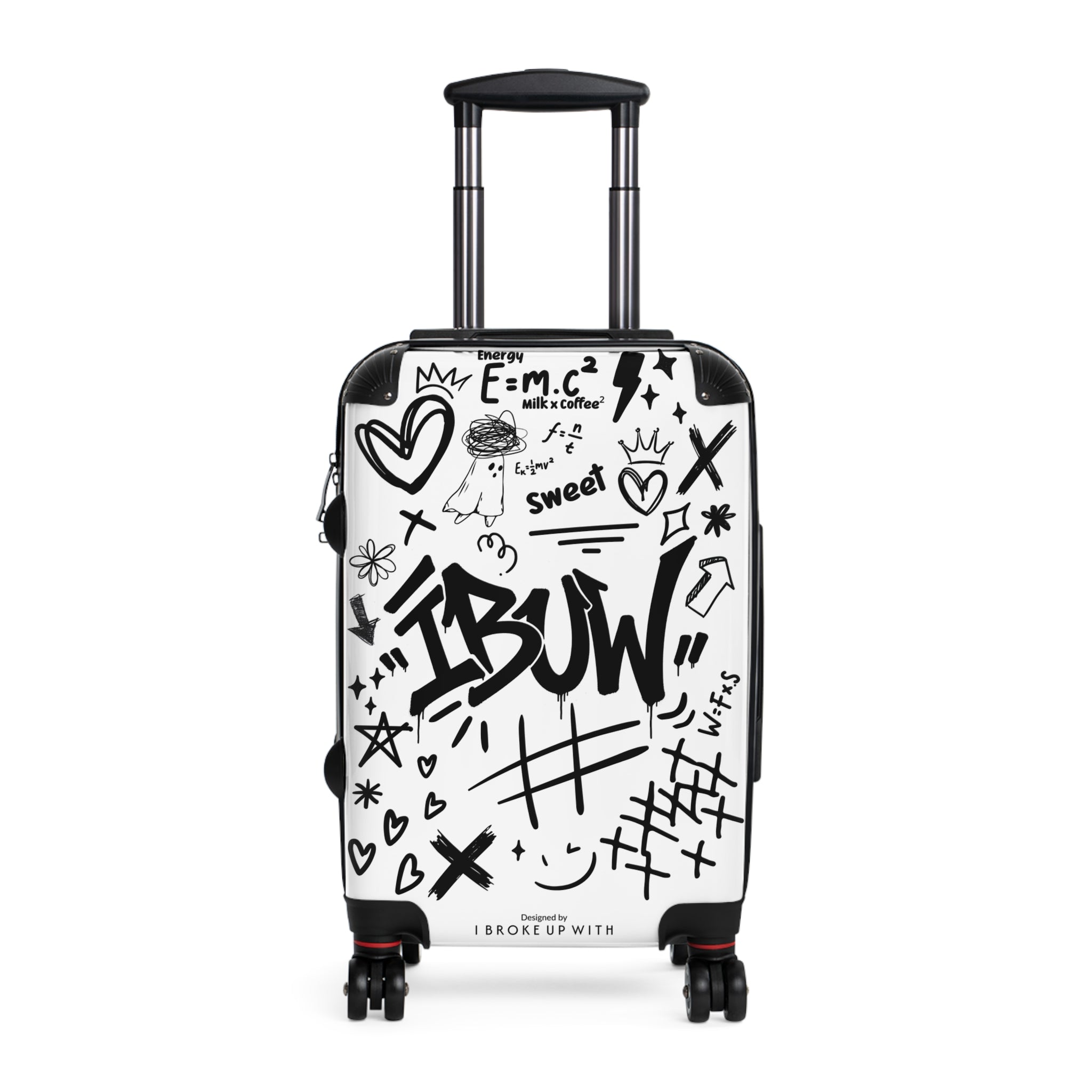 IBUW Graffiti Travel Suitcase