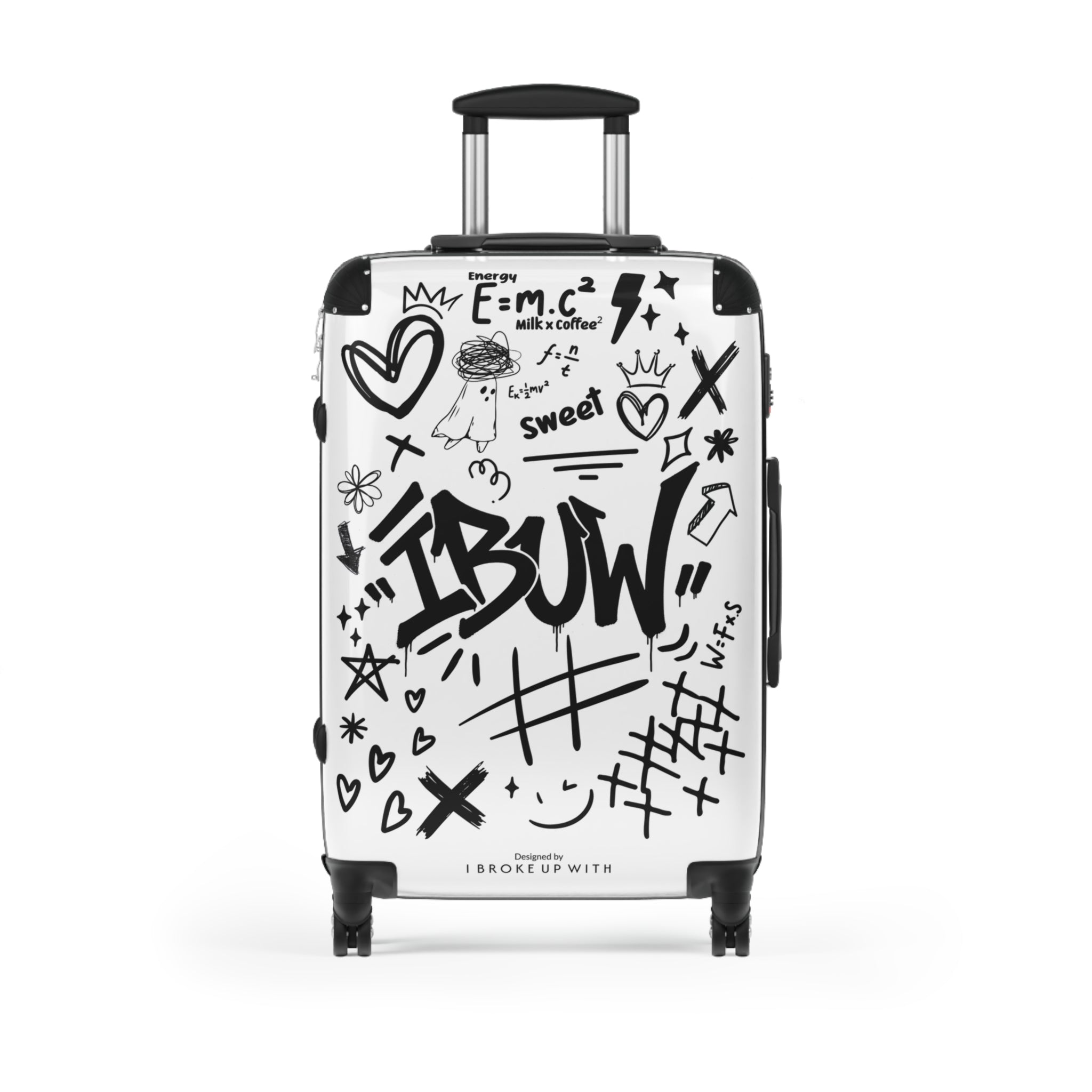 IBUW Graffiti Travel Suitcase