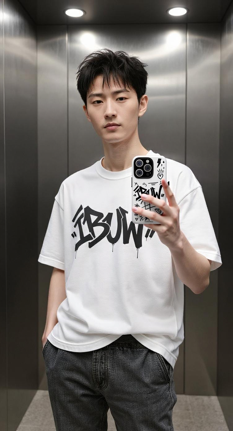 IBUW Graffiti Box Tee