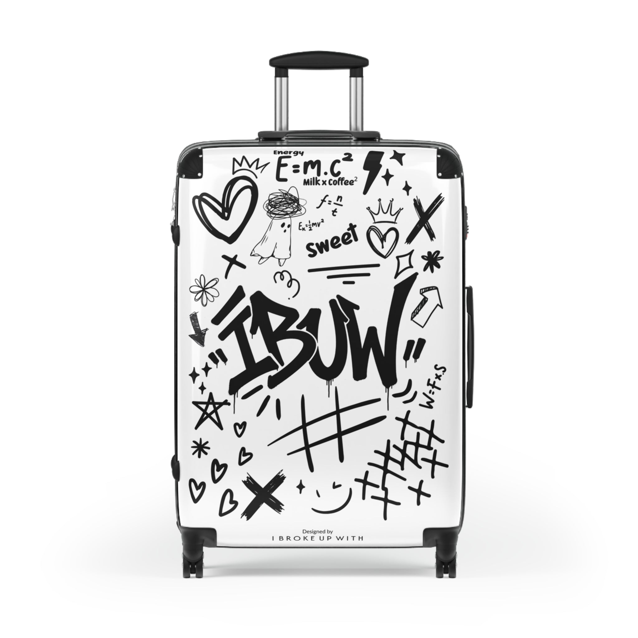 IBUW Graffiti Travel Suitcase