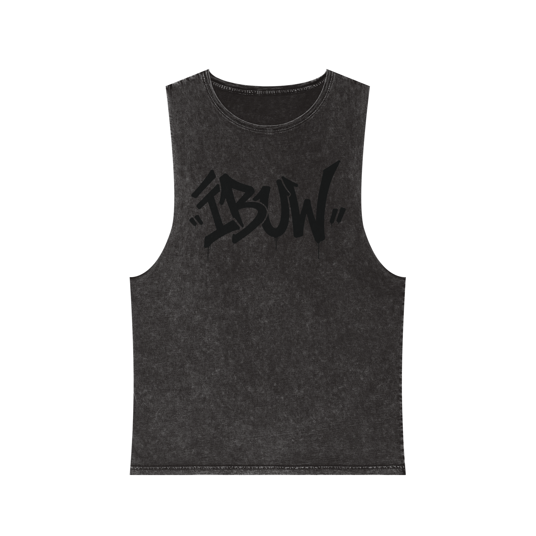 Tank Top Graffiti Stonewash