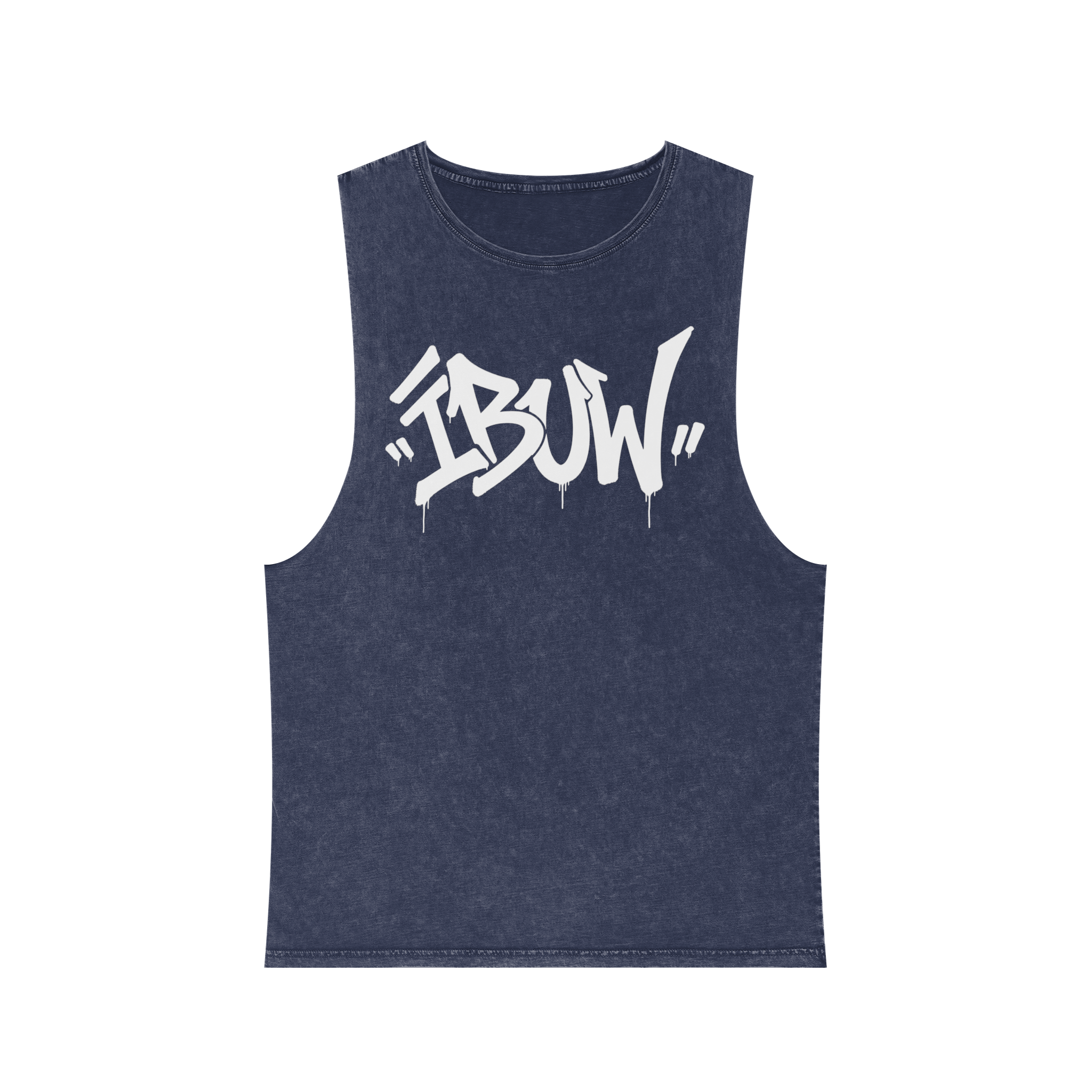 Tank Top Graffiti Stonewash