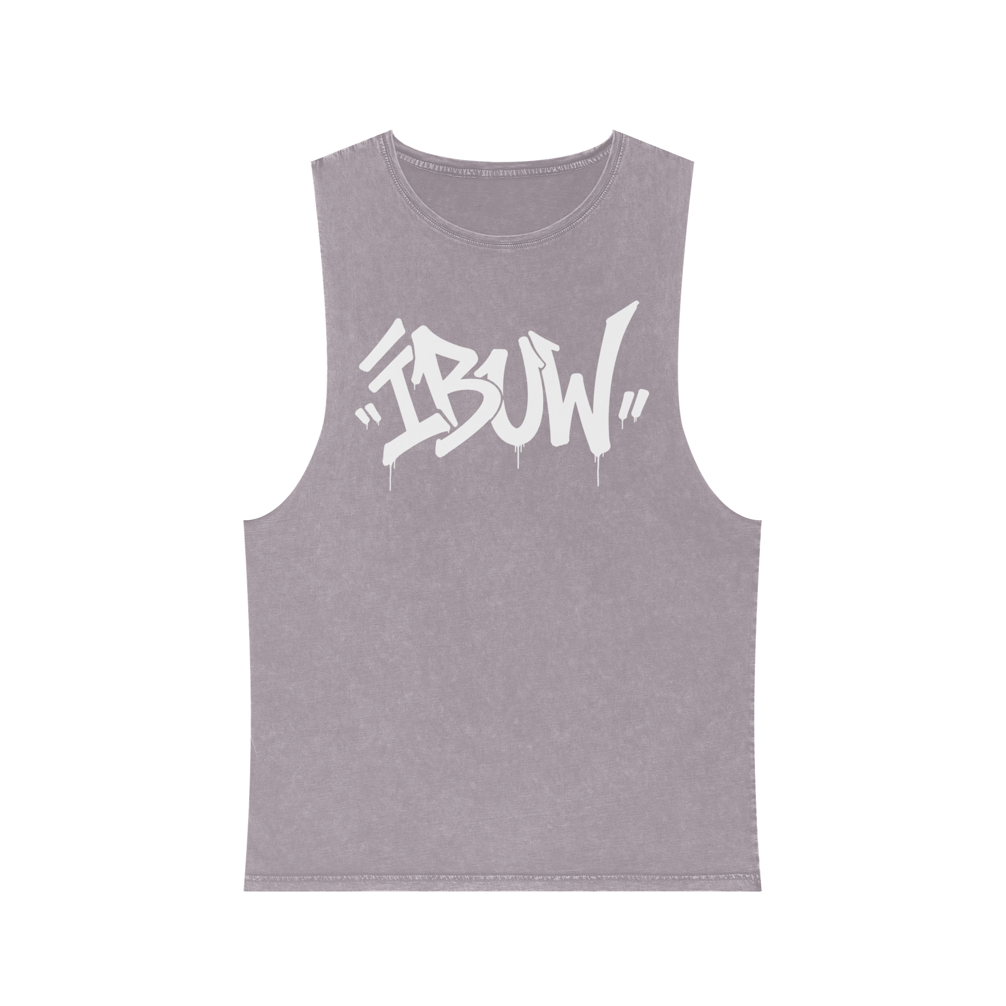 Tank Top Graffiti Stonewash